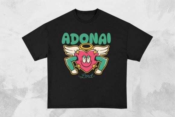 Adonai Lord Christian Graffiti Design
