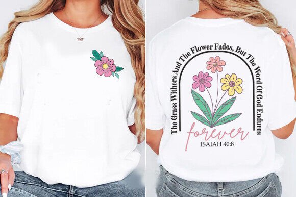 Boho Christian Hoodie, Women Bible Verse T-Shirt Designs