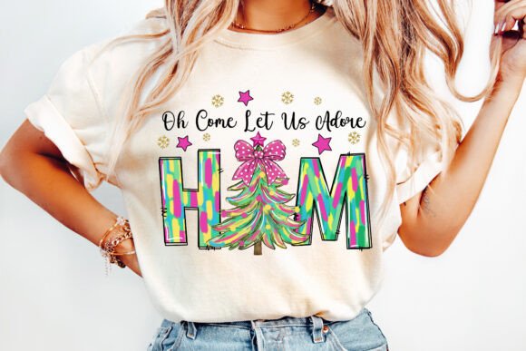 Brushstroke Jesus Christmas PNG for T-Shirt Designs