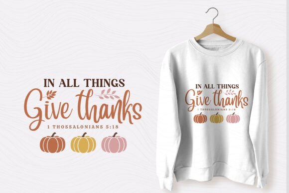 Fall Thanksgiving SVG for T-Shirt Designs