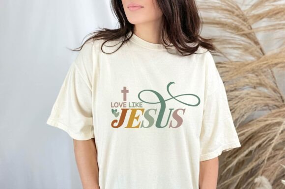 Love Like Jesus SVG Shirt T-Shirt Designs