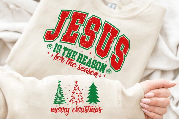 Merry Christmas Sleeve SVG, T-Shirt Designs